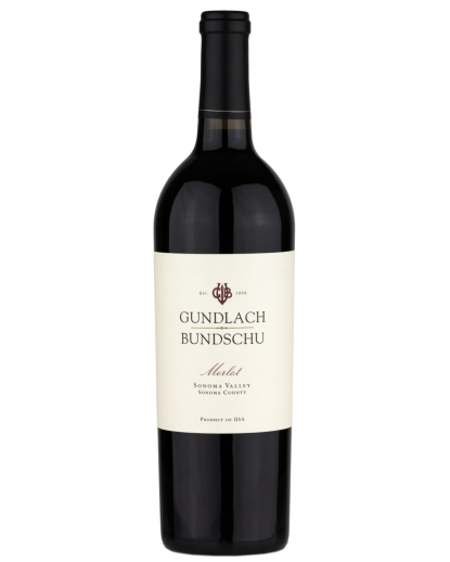 Gundlach Bundschu Estate Vineyard Merlot 750ml