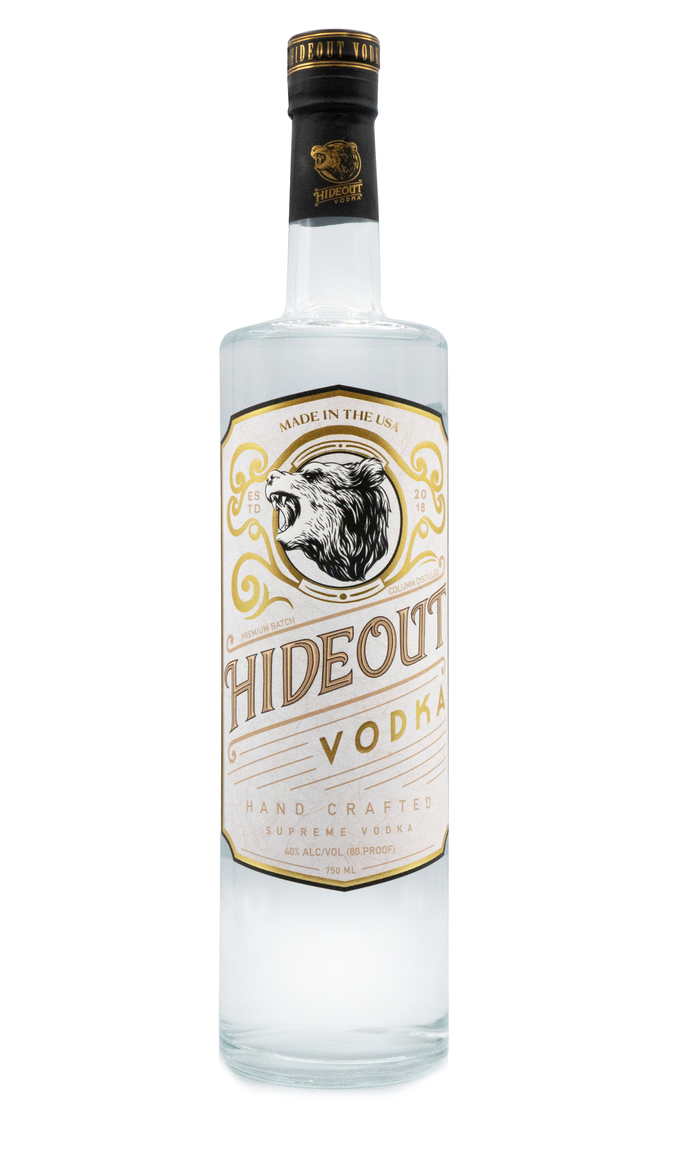 Hideout Vodka 750ml