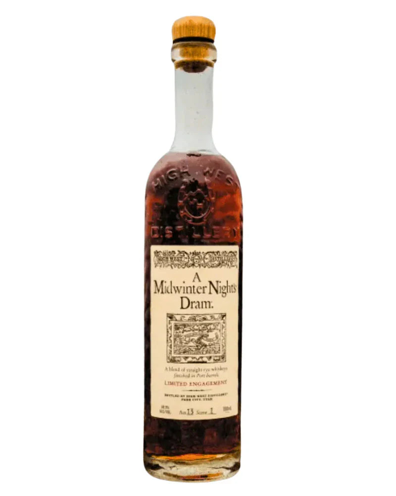 High West Distillery A Midwinter Night Dram Act 13 Straight Rye Whiskey