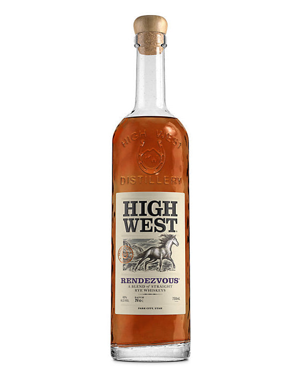 High West Rendezvous Straight Rye Blended Whiskey 750ml