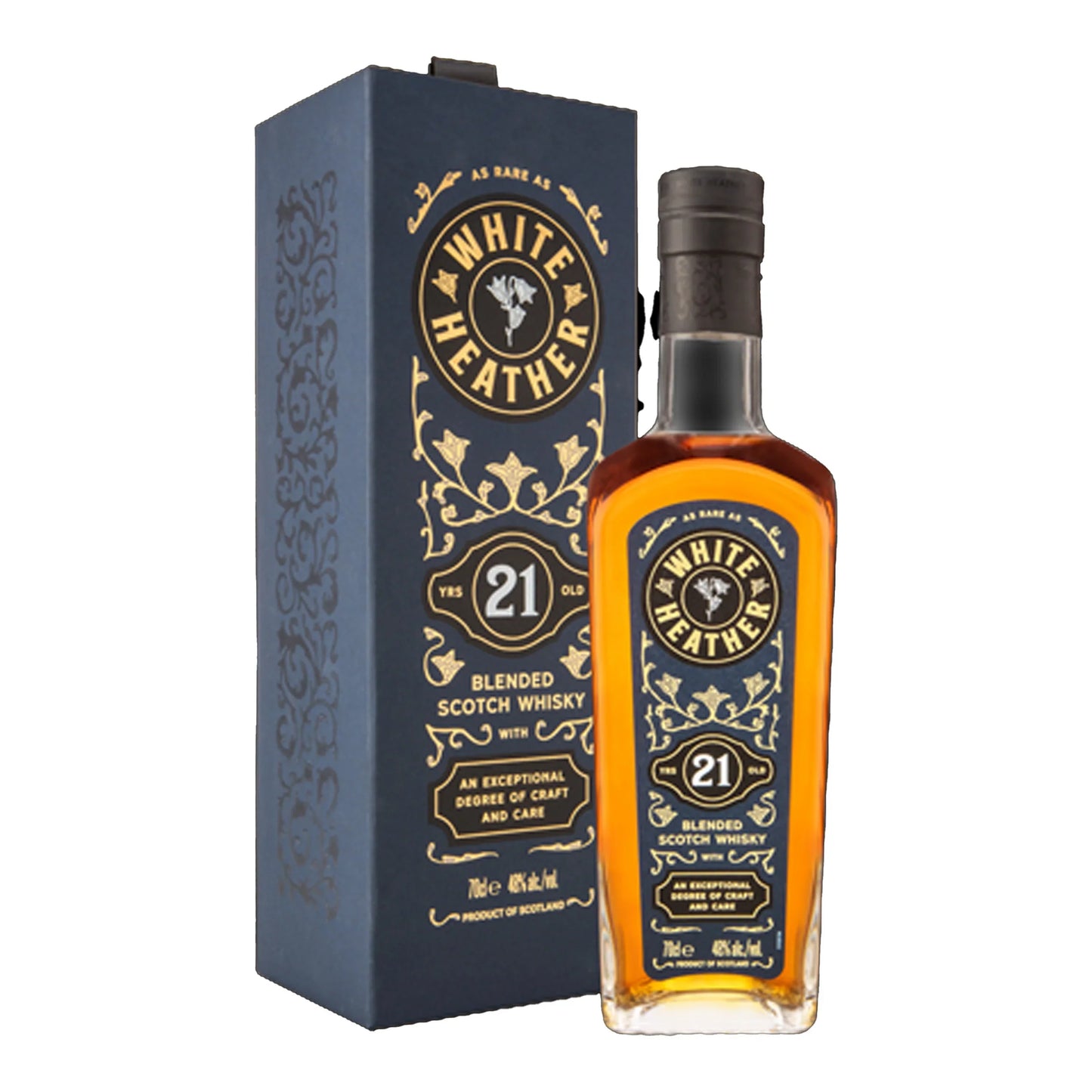 White Heather 21 Years Old Blended Scotch Whisky