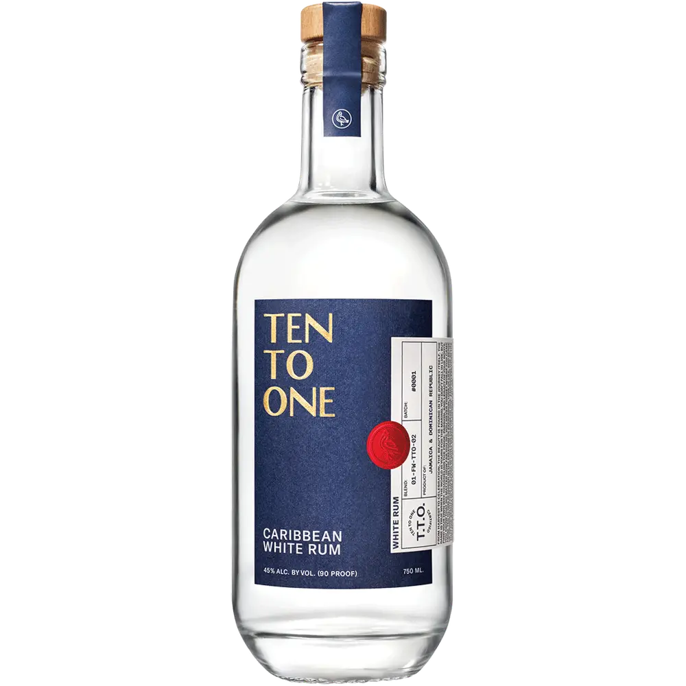 Ten To One White Rum 750ml
