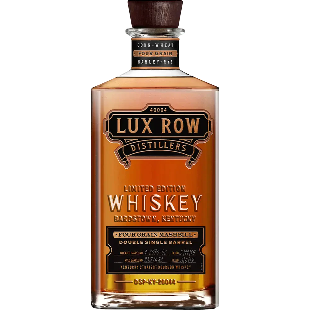 Lux Row Distillers 4 Grain Double Single Barrel Straight Bourbon Whiskey 750ml
