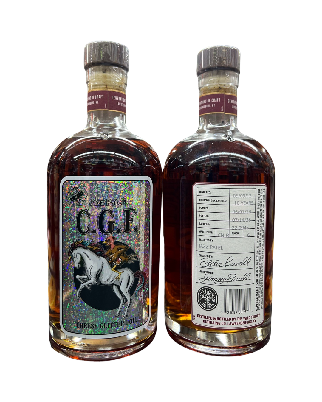 Wild Turkey Single Barrel El Cerrito Liquor Store Pick Kentucky Straight Bourbon Whiskey Special Bundle 4-Pack