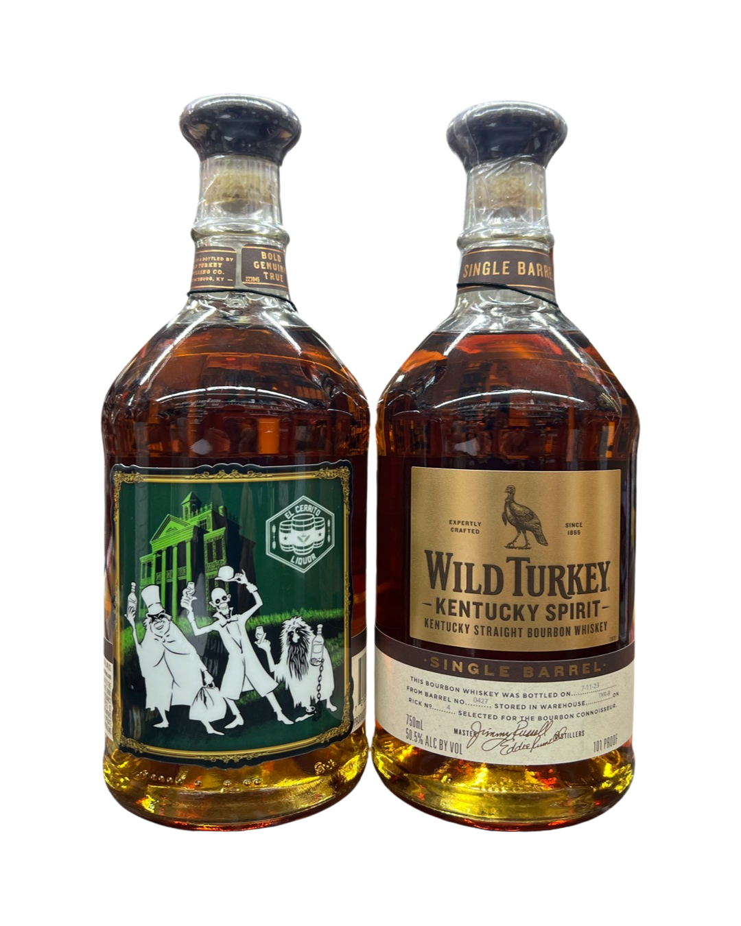 Wild Turkey Single Barrel El Cerrito Liquor Store Pick Kentucky Straight Bourbon Whiskey Special Bundle 4-Pack