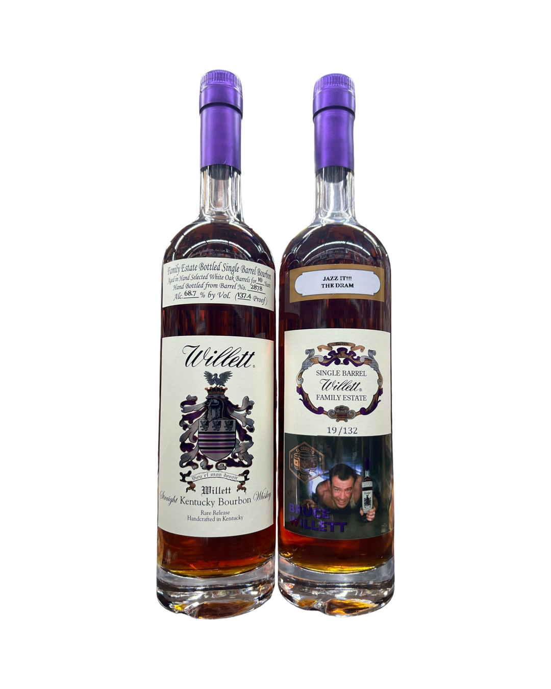 Willett Family Estate Single Barrel 10 Year Old Barrel No. 2878 EL Cerrito Liquor Store Pick Kentucky Straight Bourbon Whiskey