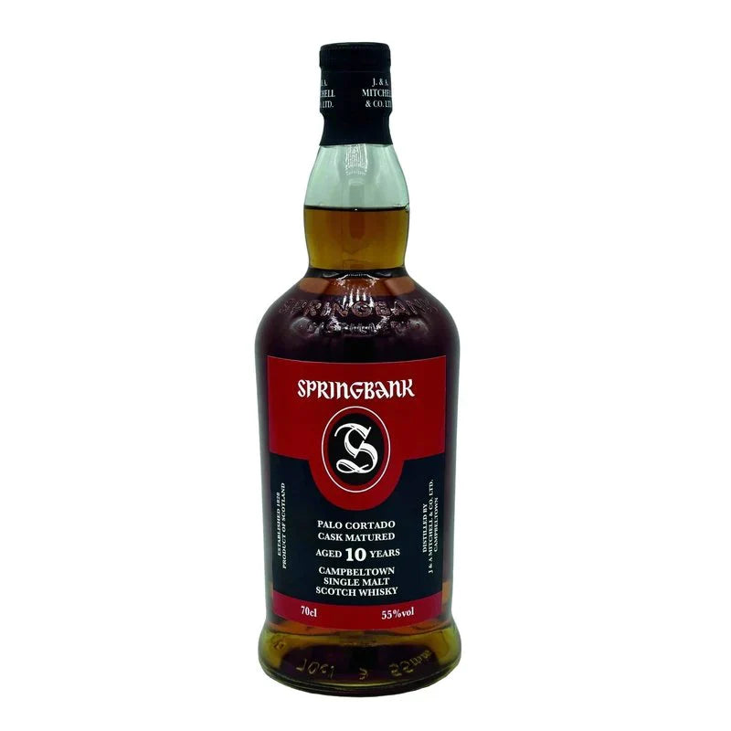 Springbank Palo Cortado Cask Matured 10 Year Old Single Malt Scotch Whisky 700ml