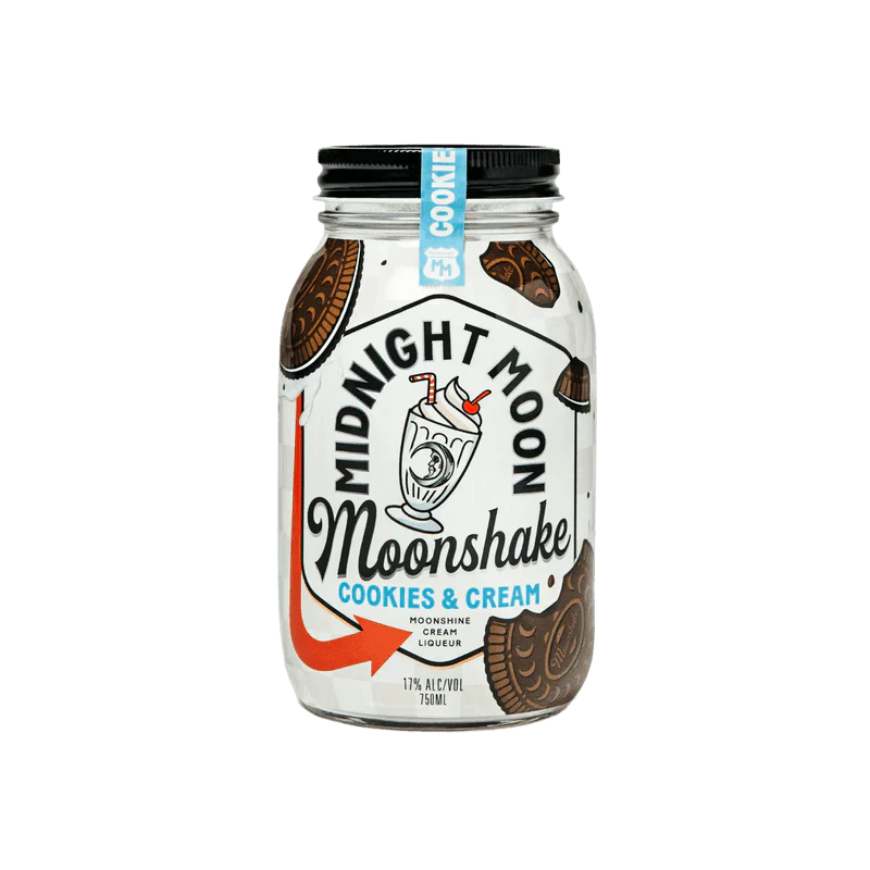 Junior Johnson Midnight Moon Moonshake Cookies And Cream Liqueur 750ml
