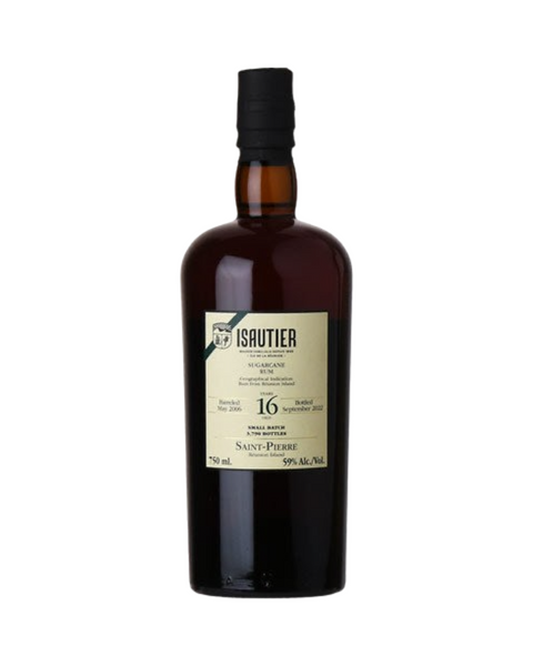 2006 Isautier 16 Year Old Sugarcane Ile de Reunion Rum 750ml