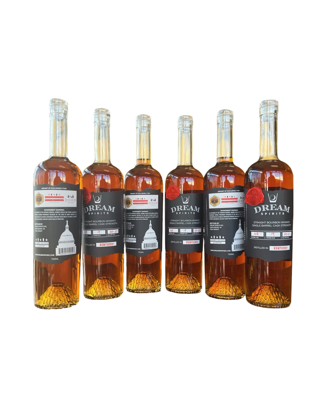 Dream Spirits 9 Year Old Single Barrel Cask Strength El Cerrito Liquor Store Pick Kentucky Straight Bourbon Whiskey 750ml