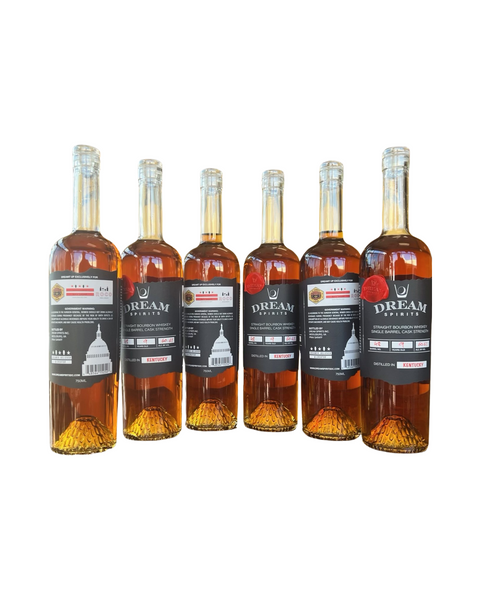 Dream Spirits 9 Year Old Single Barrel Cask Strength El Cerrito Liquor Store Pick Kentucky Straight Bourbon Whiskey 750ml
