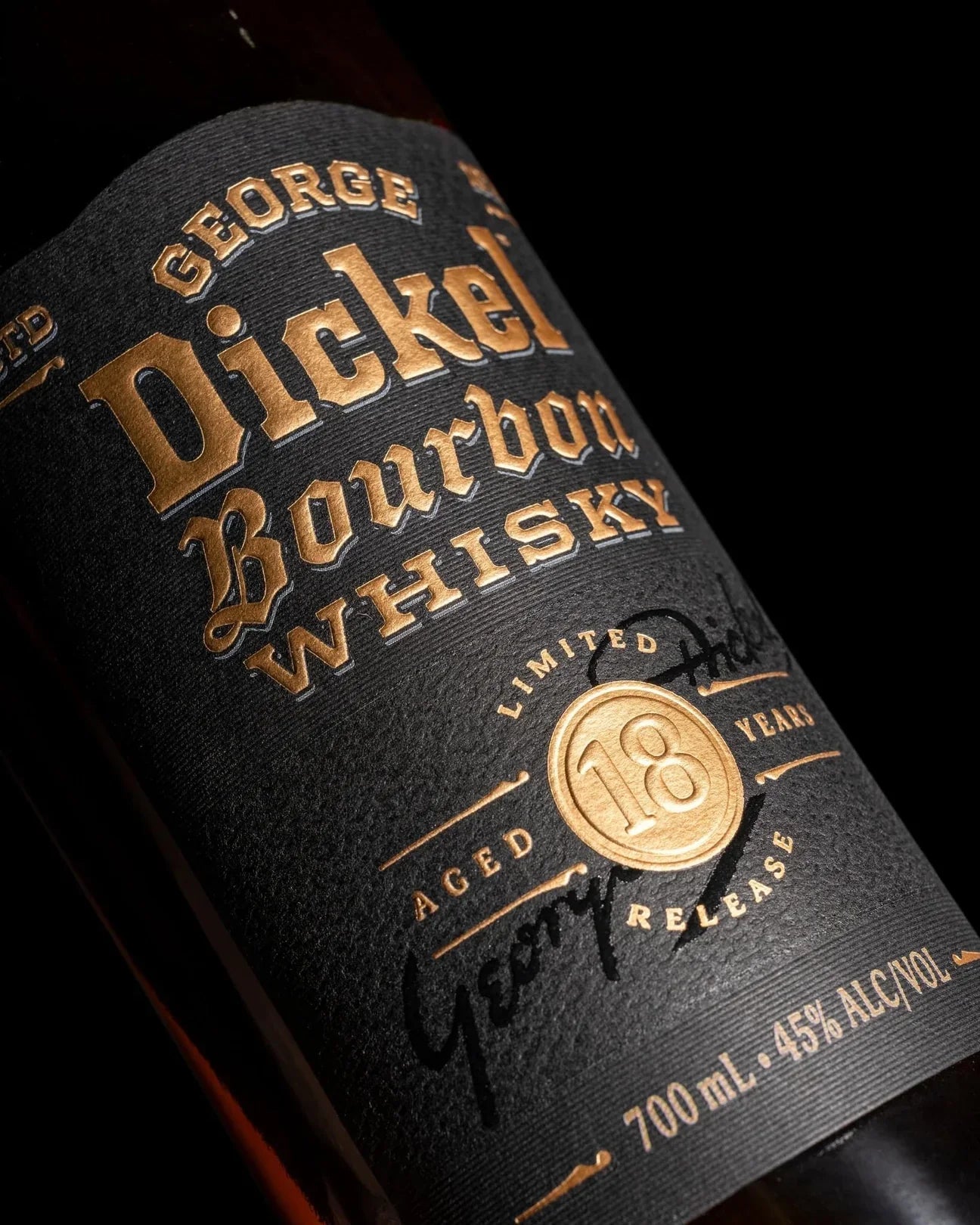 George Dickel 18 Year Old Bourbon Whisky Limited Release 700ml