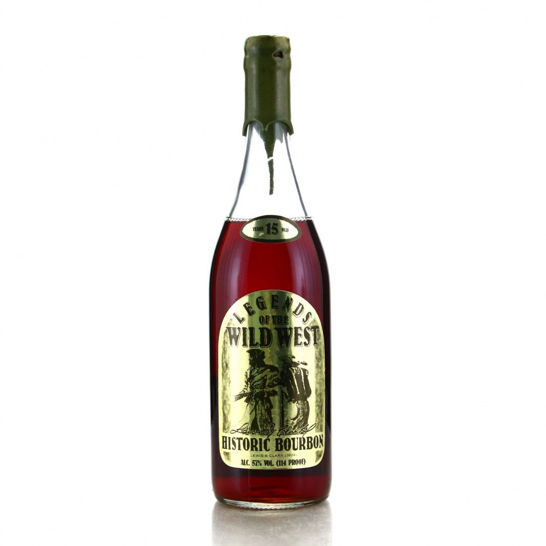 Legends of the Wild West 15 Year Old Historic Bourbon 114 Proof / KBD