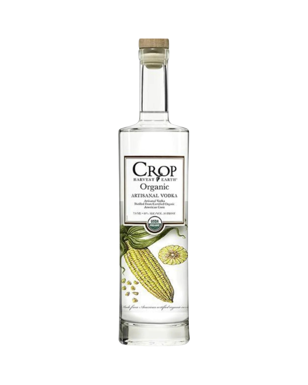 Crop Harvest Earth Organic Artisanal Vodka 750ml