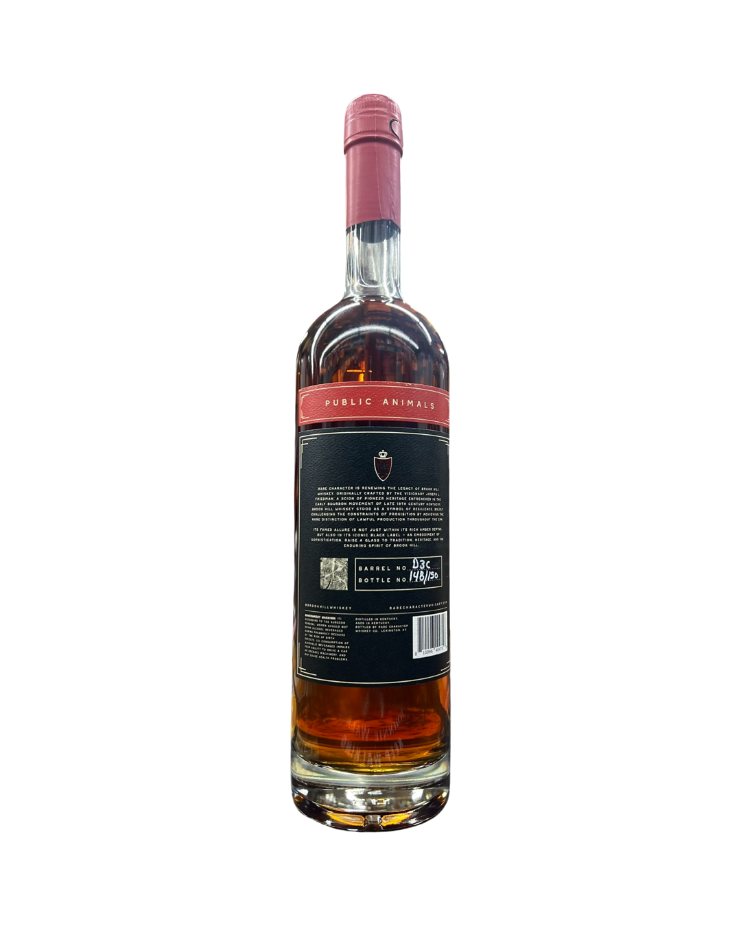 Brook Hill 10 Year Old Cask Strength By Rare Character Kentucky Straight Bourbon Whiskey 750ml