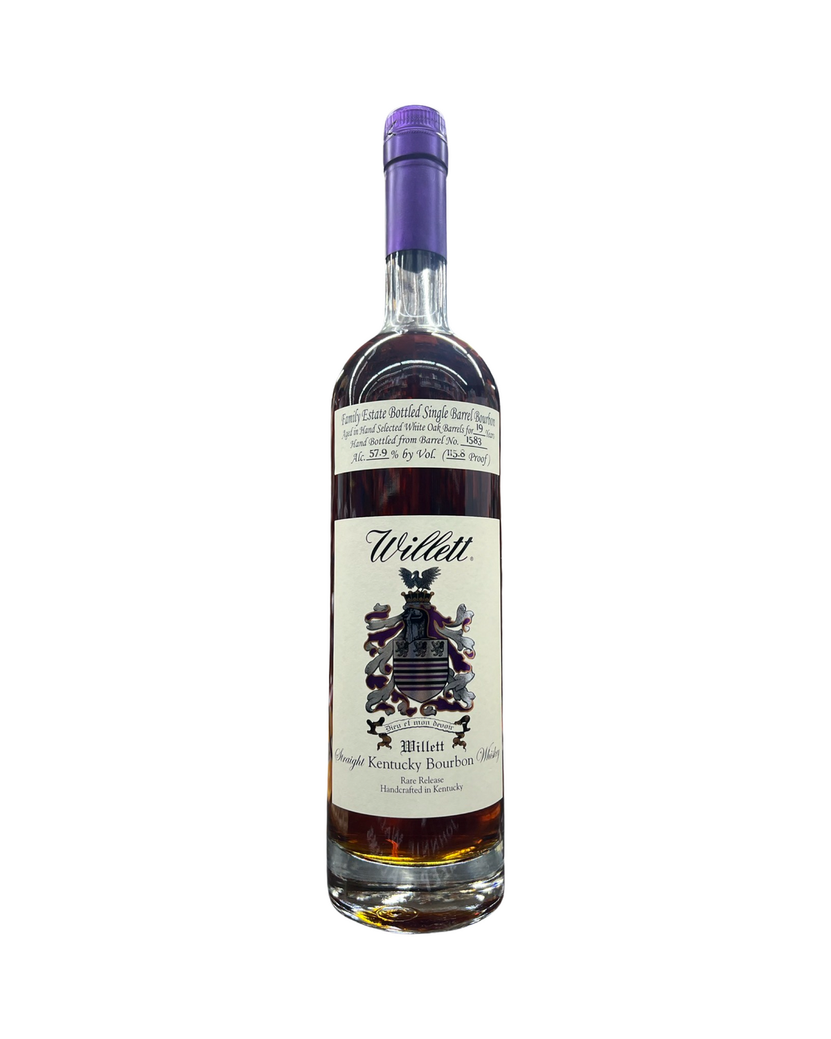 Willett Family Estate Bottled Single Barrel 19 Year Old Straight Bourbon Whiskey
