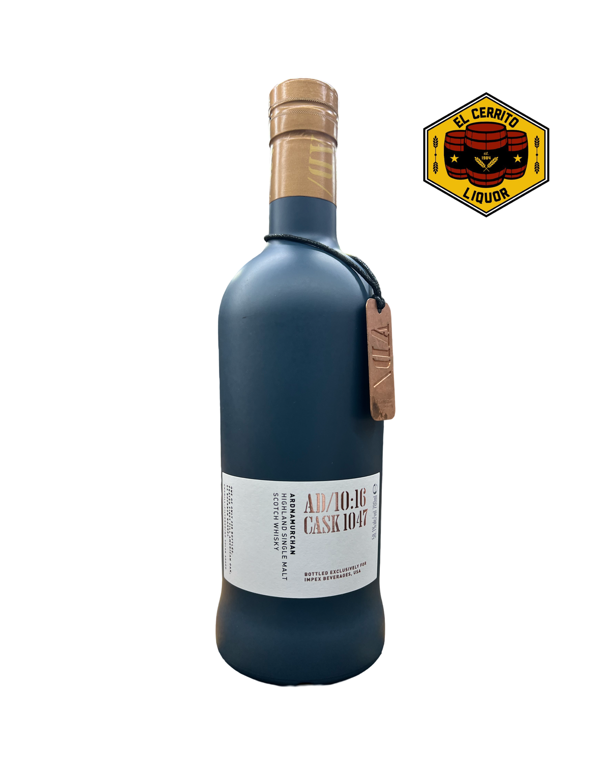 Ardnamurchan Single Cask 1047 Peated Ex Bourbon Single Malt Scotch Whisky 700ml