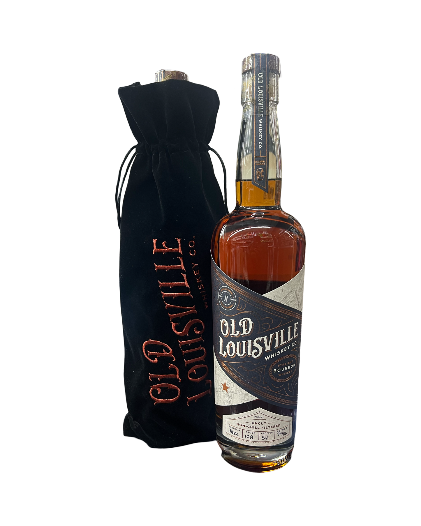 Old Louisville Whiskey 11 Year Old Single Barrel El Cerrito Liquor Store Pick Straight Bourbon Whiskey 750ml