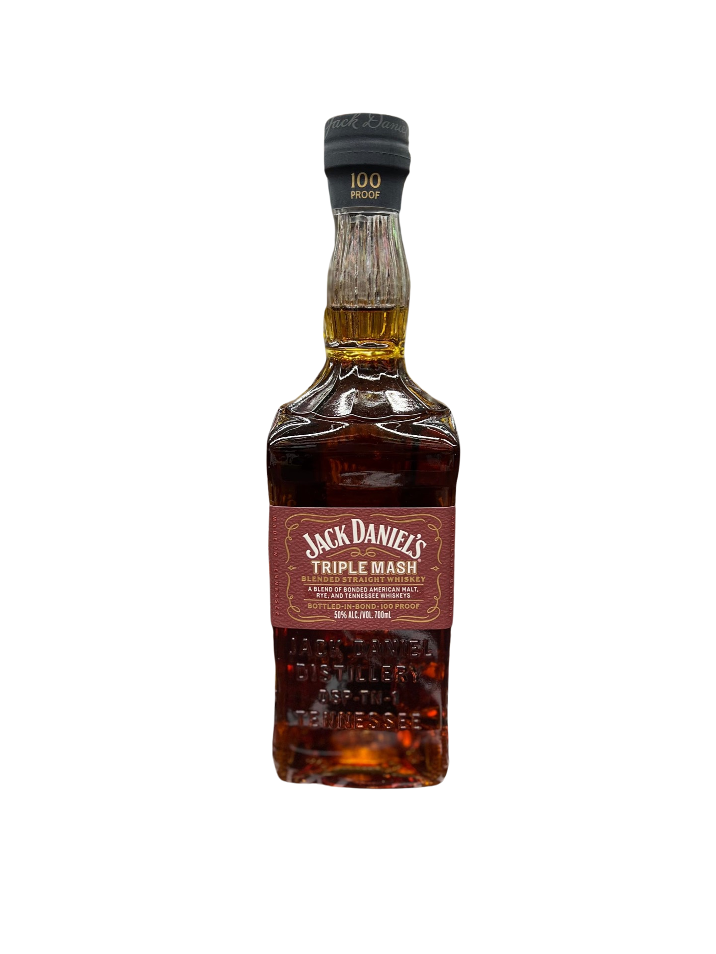 Jack Daniel's Triple Mash Bottled in Bond Blended Straight Whiskey 700ml