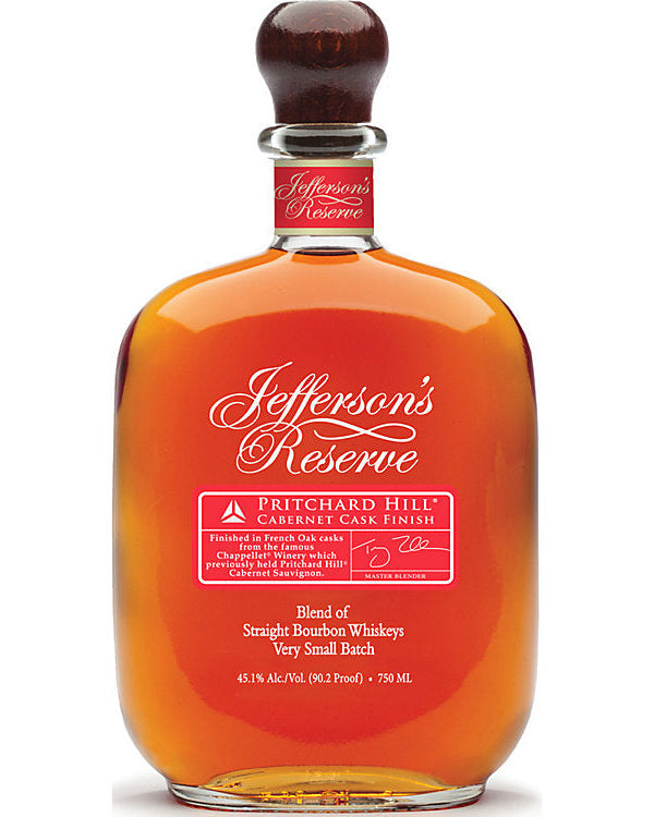 Jefferson's Reserve Pritchard Hill Cabernet Cask Finished Kentucky Straight Bourbon Whiskey 750ml