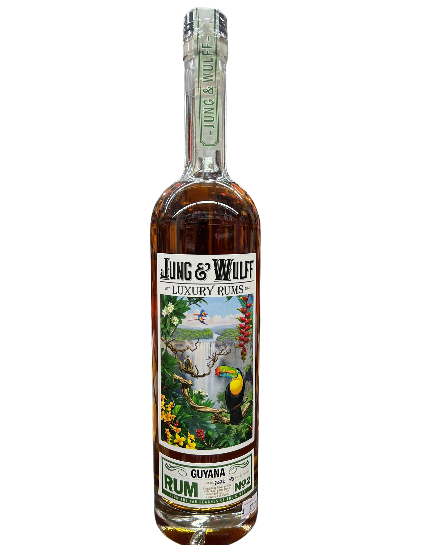 Jung & Wulff Luxury Rums No.2 Rum 750ml