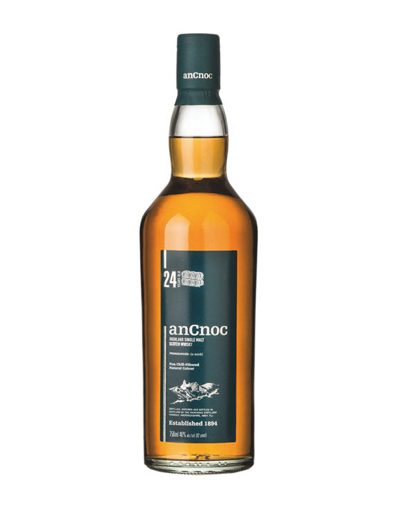 Knockdhu anCnoc 24 Year Old Single Malt Scotch Whisky 750ml