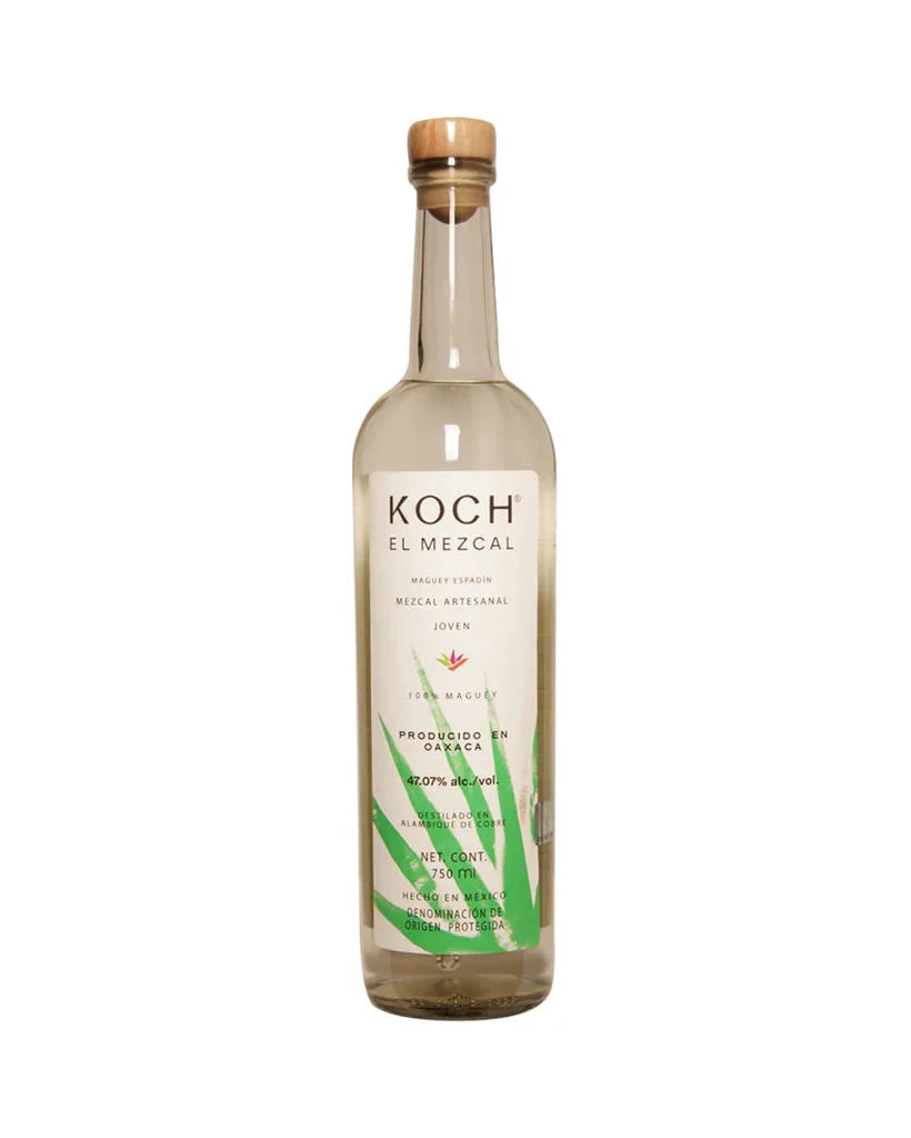 Koch el Mezcal de Oaxaca Espadin Joven Mezcal 1Lt