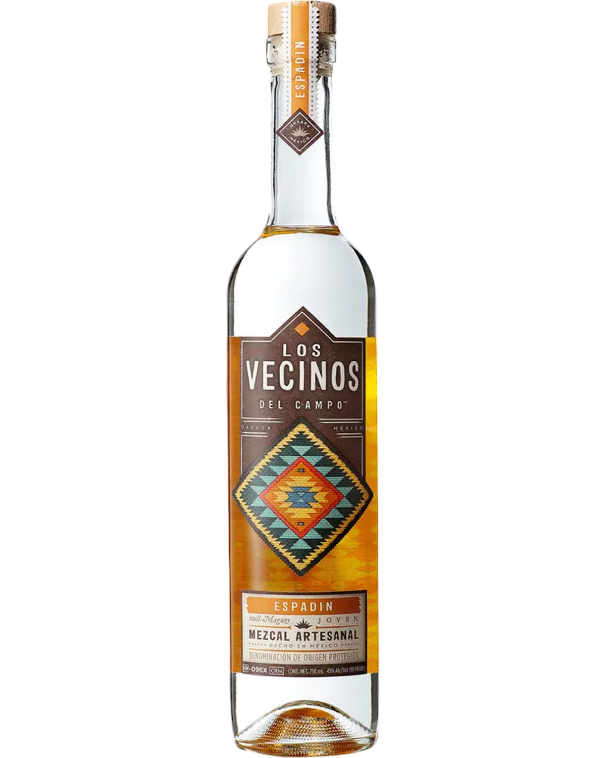 Los Vecinos del Campo Espadin Mezcal Artesanal 750ml