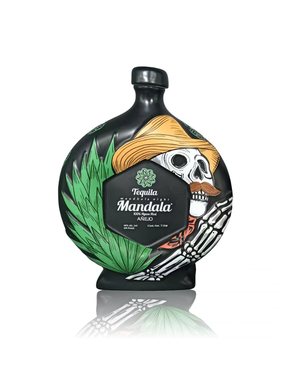 Mandala Green Mandhala Night Limited Edition Anejo Tequila 1Lt