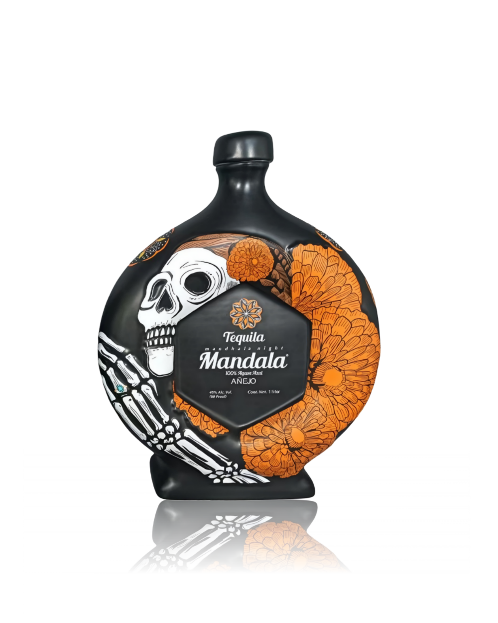 Mandala Orange Mandhala Night Limited Edition Anejo Tequila 1Lt