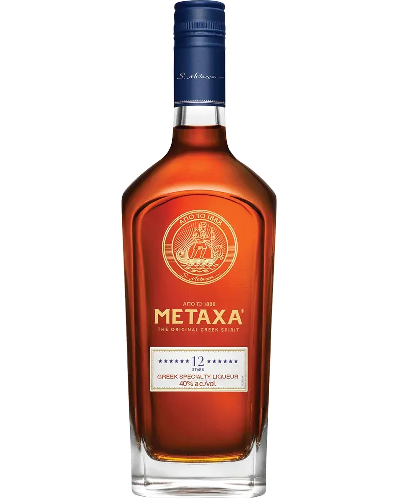 Metaxa Grand Olympian Reserve Twelve Stars Brandy 750ml