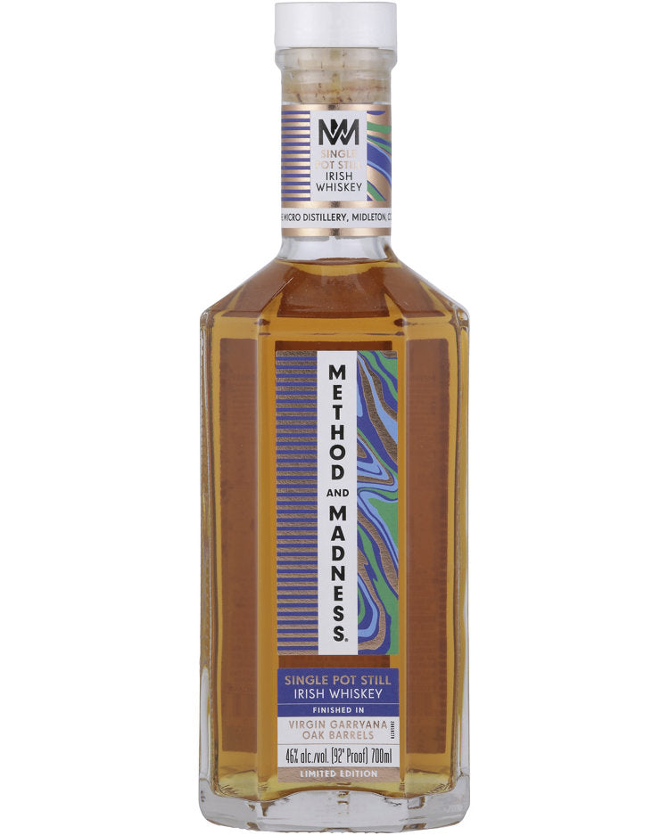 Method & Madness Virgin Garryana Oak Barrel Limited Edition Single Pot Still Irish Whiskey 700ml