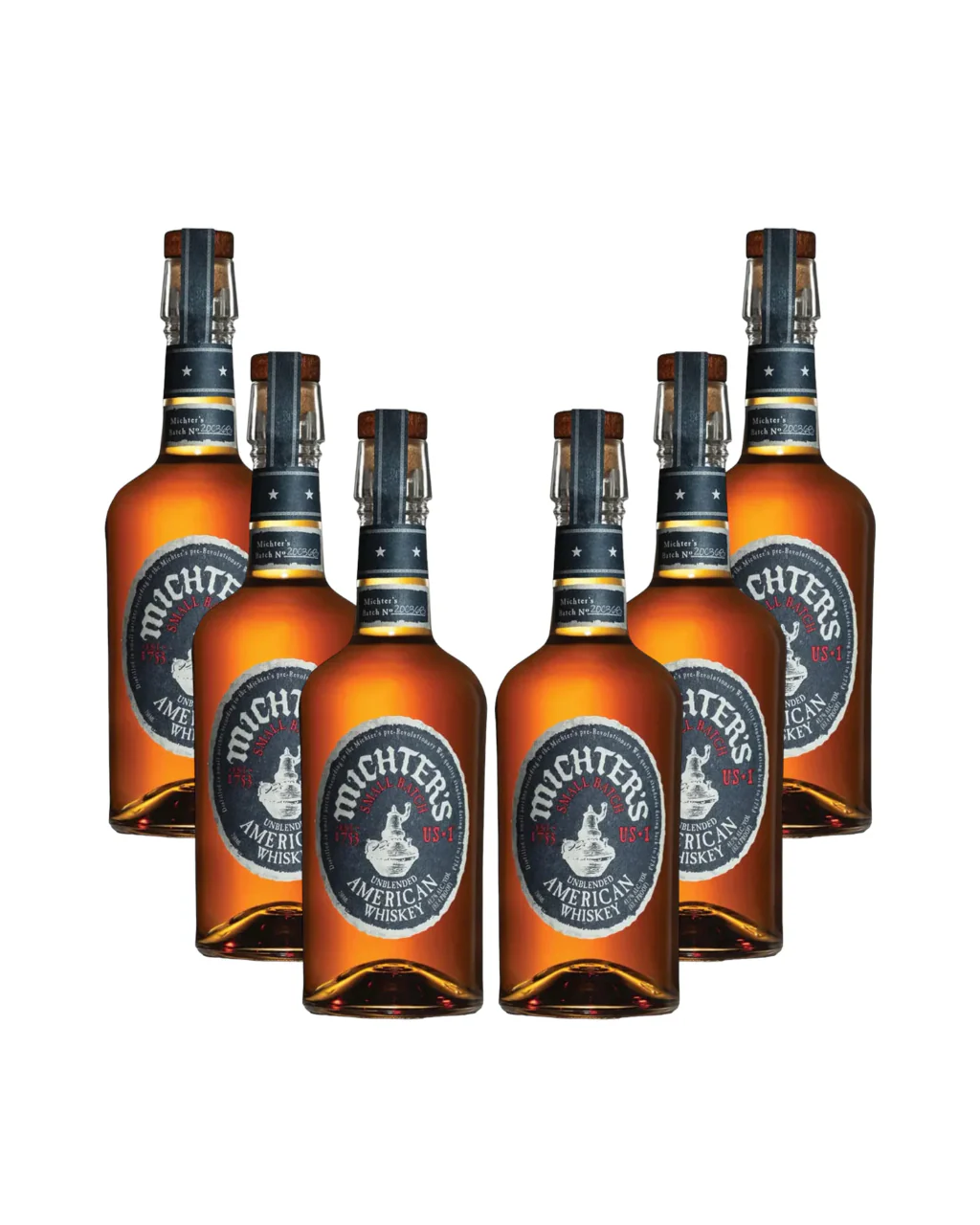 Michter's US-1 Small Batch Unblended American Whiskey 750ml Bottle 6-Pack