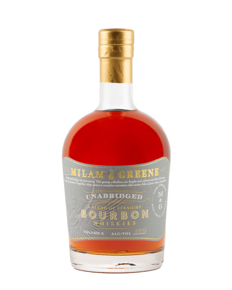 Milam & Greene Unabridged Volume 3 Blend of Straight Bourbon Whiskey 750ml