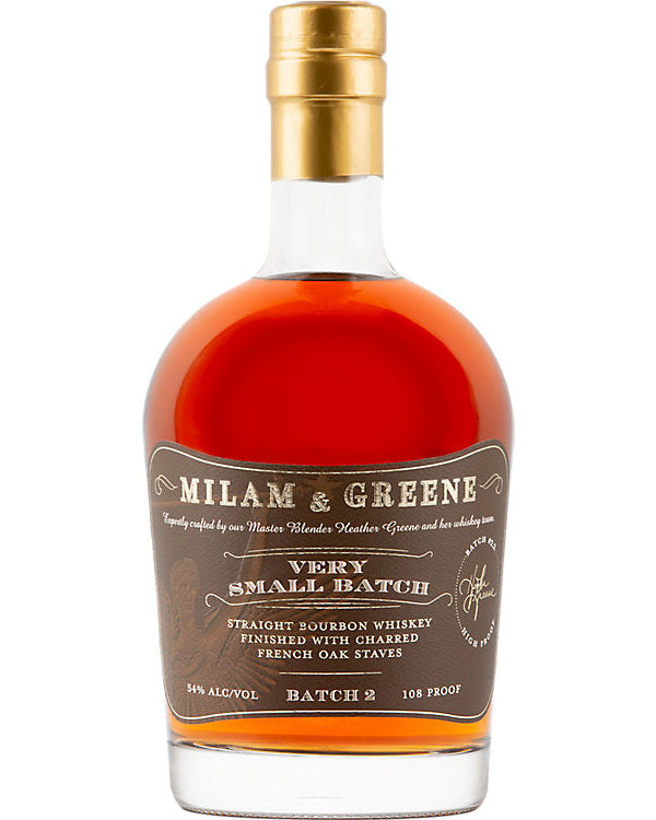 Milam & Greene Very Small Batch Straight Bourbon Whisky 750ml