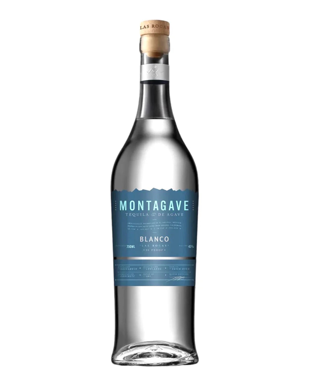 Montagave Las Rocas Blanco Tequila 750ml