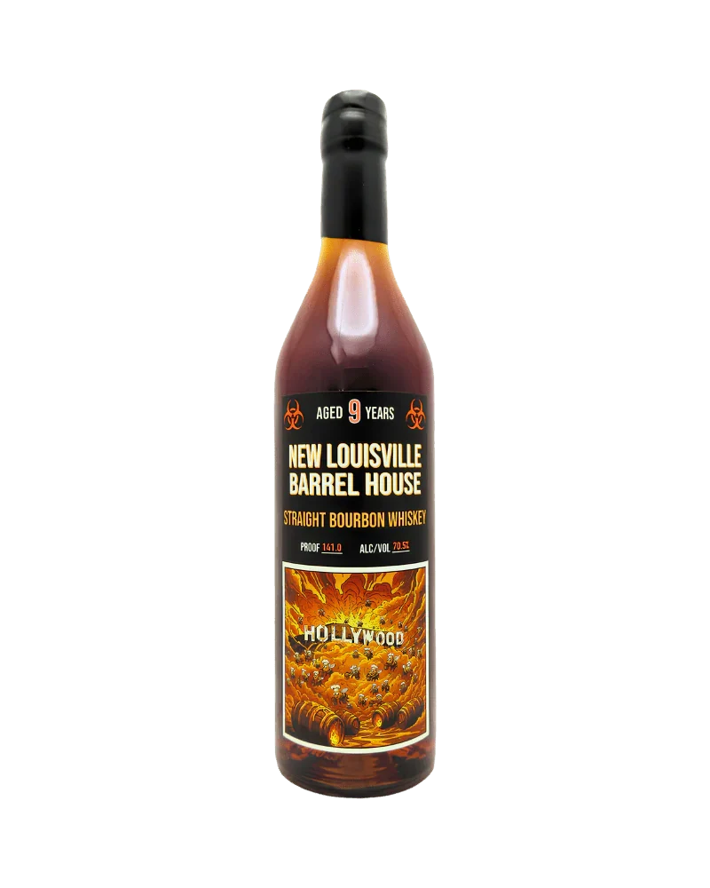New Louisville Barrel House Hollywood Honey Returns 9 Year Old B1315 141 Proof Kentucky Straight Bourbon Whiskey 750ml