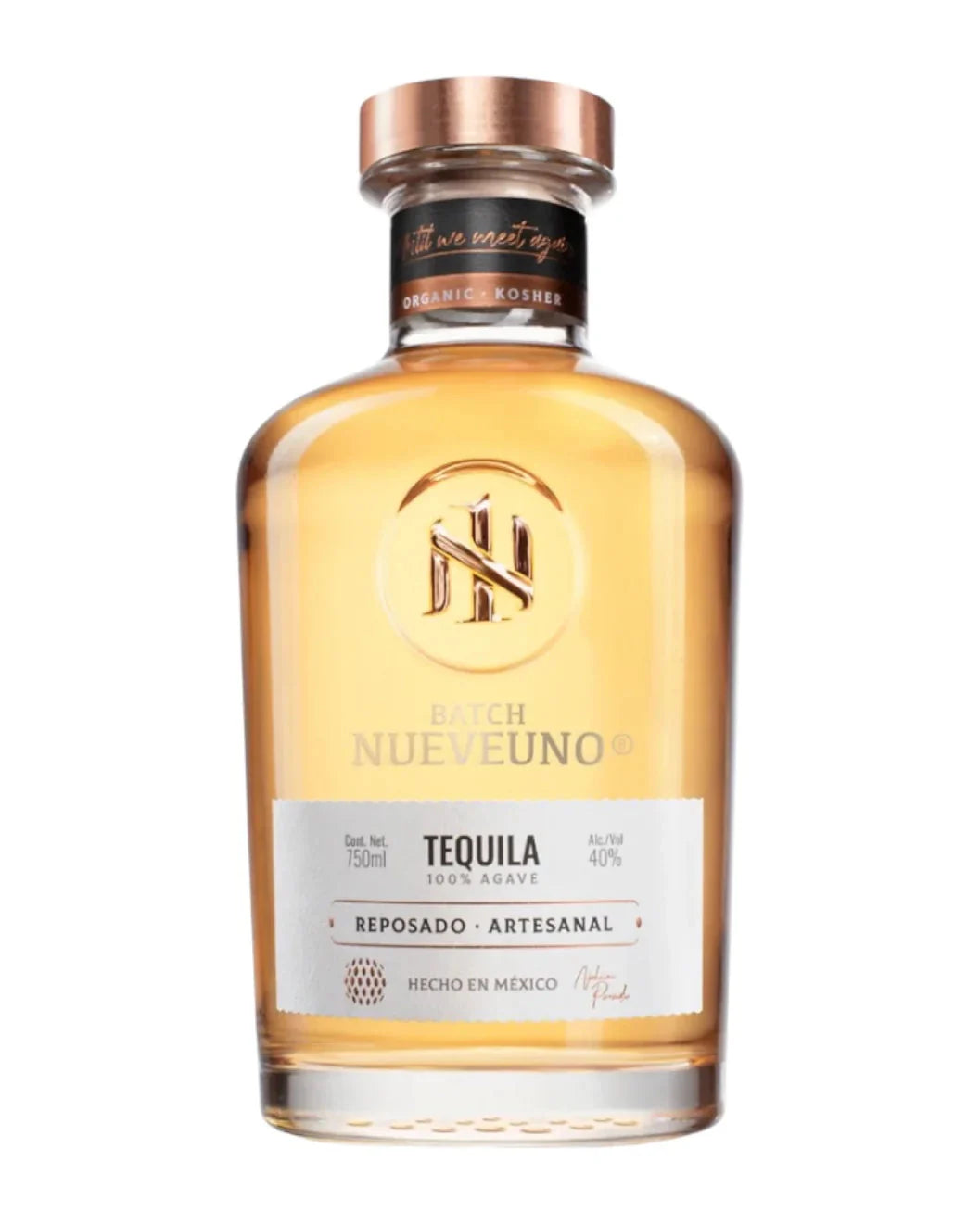 Nueveuno Reposado Organic Tequila 750ml