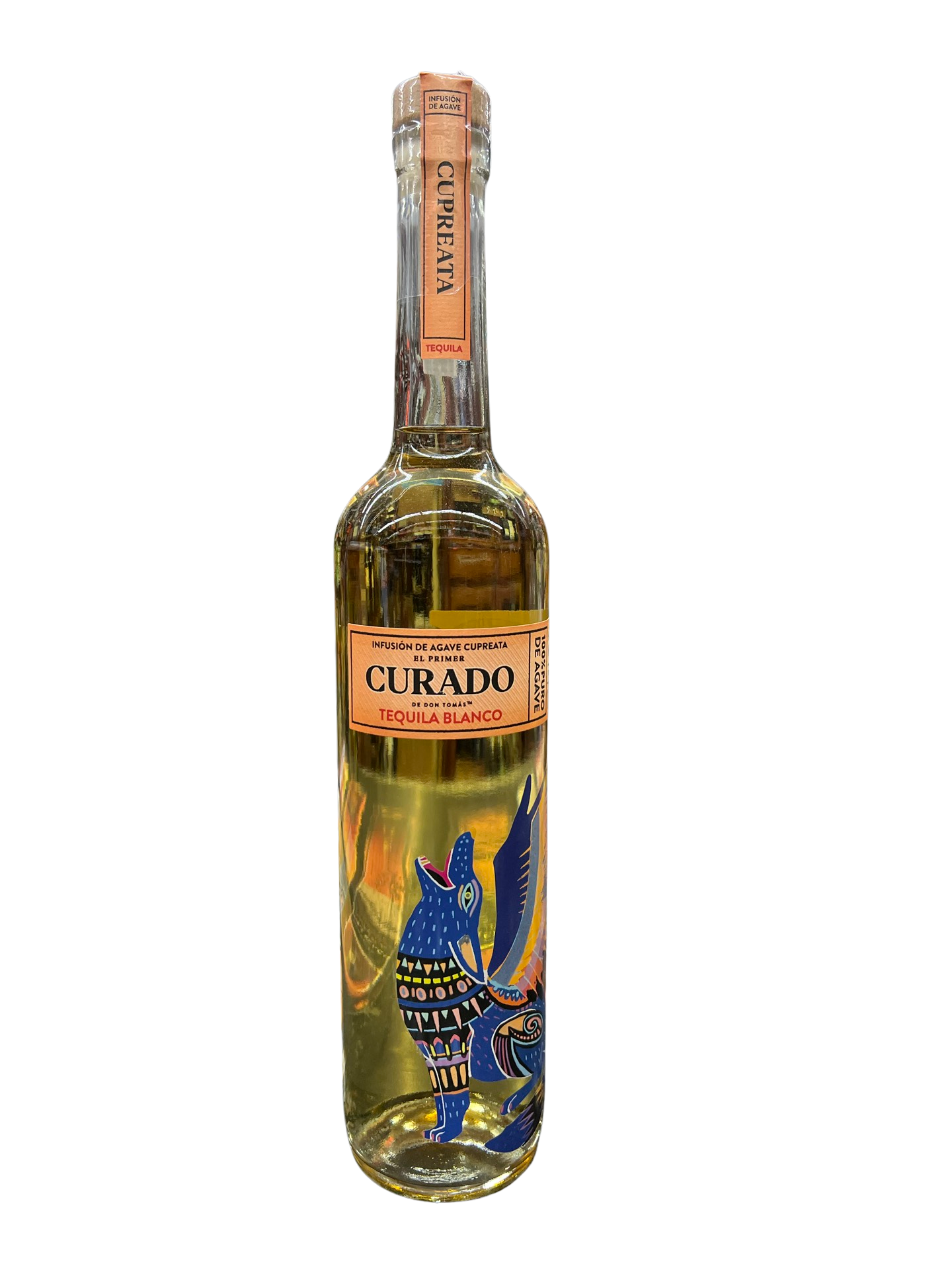 Ocho El Primero Curado Infusion de Agave Cupreata Blanco Tequila 750ml