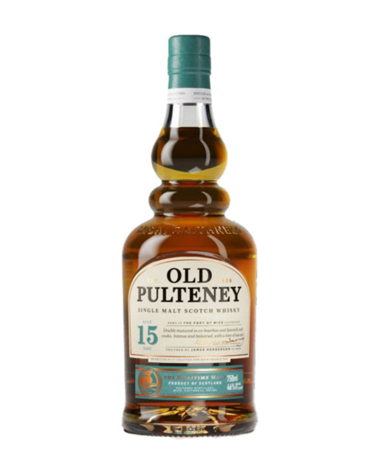 Old Pulteney 15 Year Old Single Malt Scotch Whisky 750ml