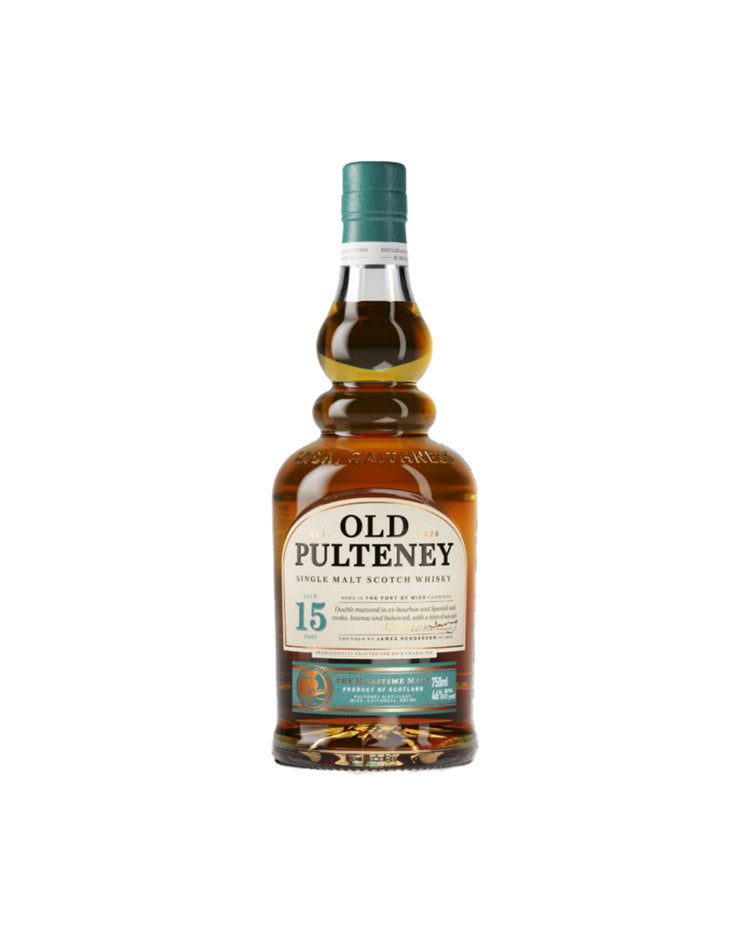 Old Pulteney 15 Year Old Single Malt Scotch Whisky 750ml