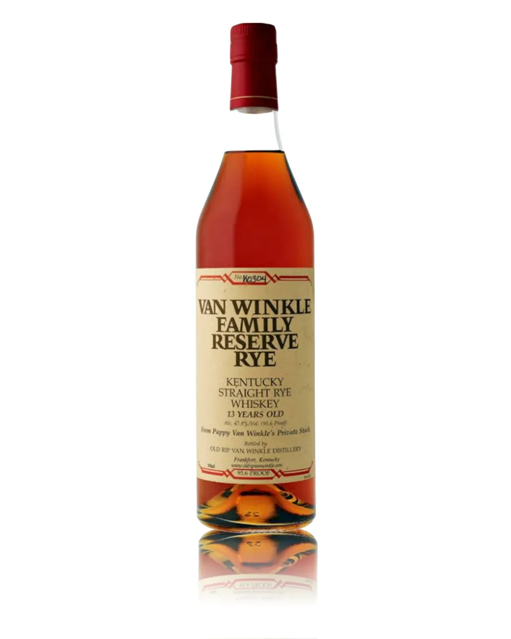 Old Rip Van Winkle Pappy Van Winkle's Family Reserve 13 Year Old Kentucky Straight Rye Whiskey