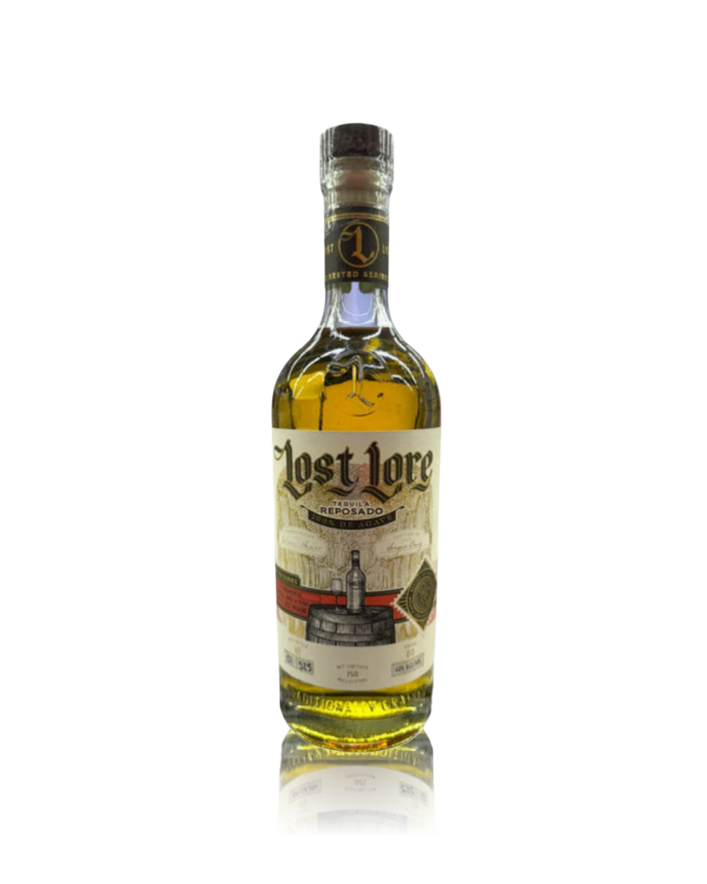 Lost Lore Rested Series Bottle Logic Single Barrel Reposado Tequila 750ml