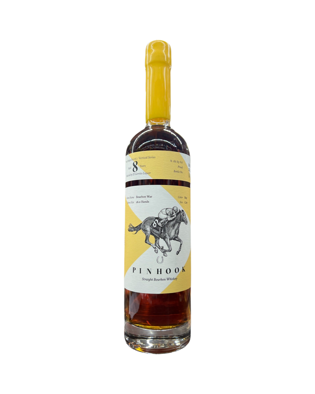 Pinhook 8 Year Old True Single Barrel EL Cerrito Liquor Store Pick Straight Bourbon Whiskey