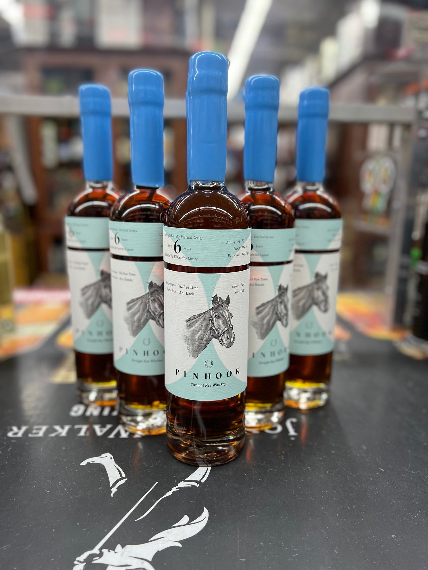 Pinhook True Single Barrel El Cerrito Liquor Store Pick Straight Rye Whiskey