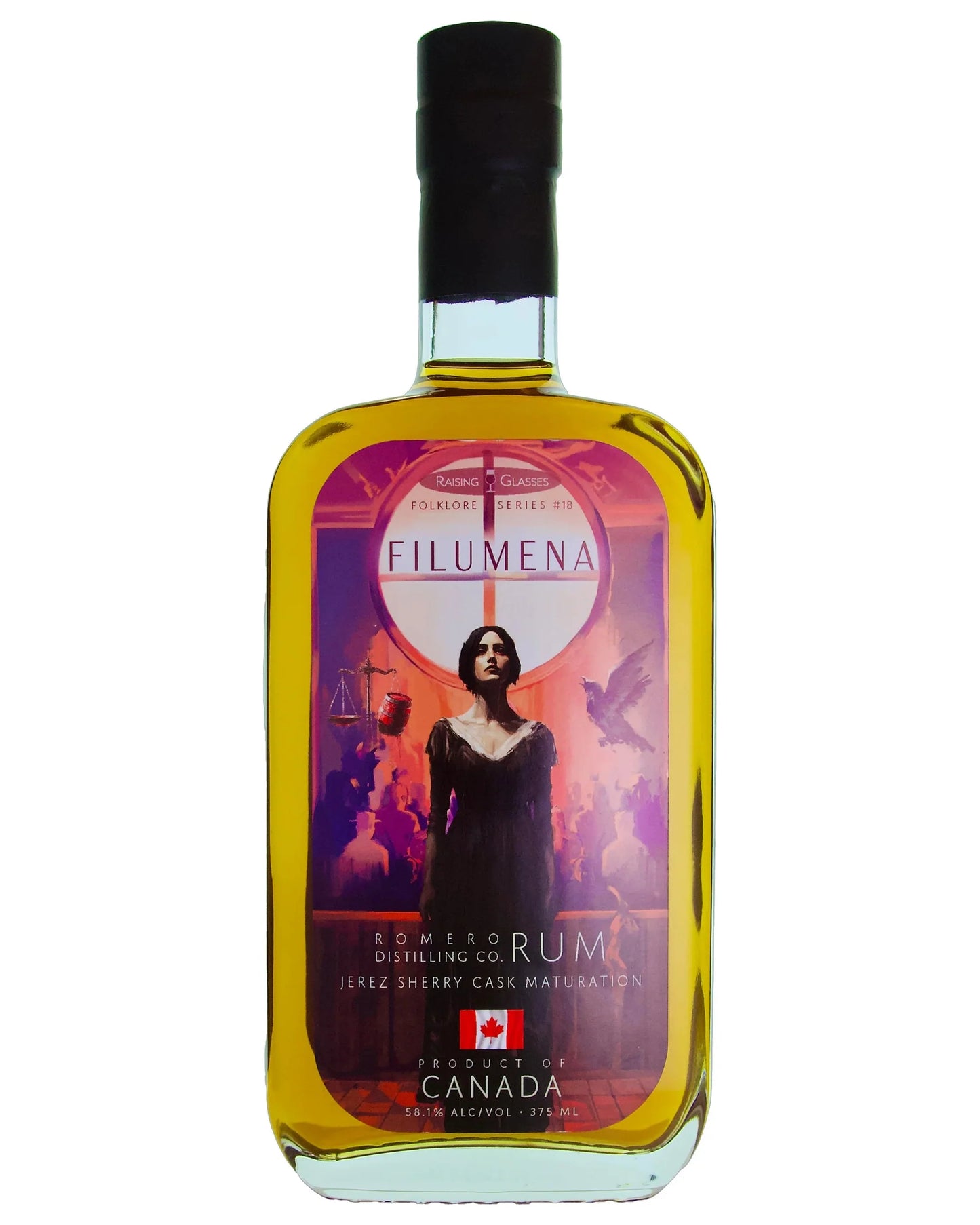 Raising Glasses Filumena 3 Year Old Canadian Single Cask Rum 375ml