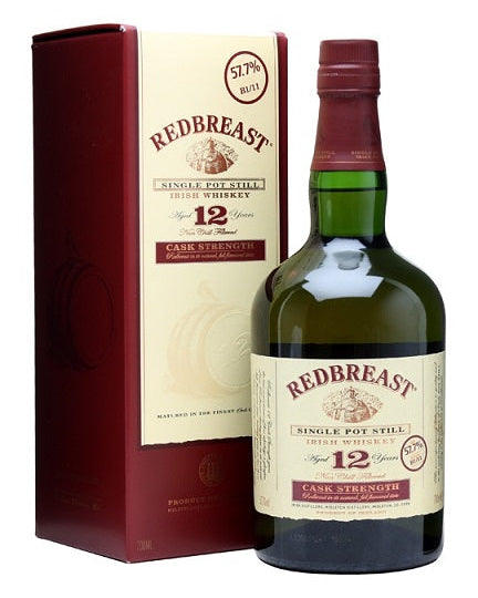 Redbreast 12 Year Old Cask Strength Single Pot Still Irish Whiskey 750ml