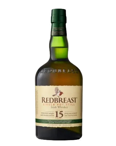 Redbreast 15 Year Old Aged Single Pot Still Irish Whiskey 750ml