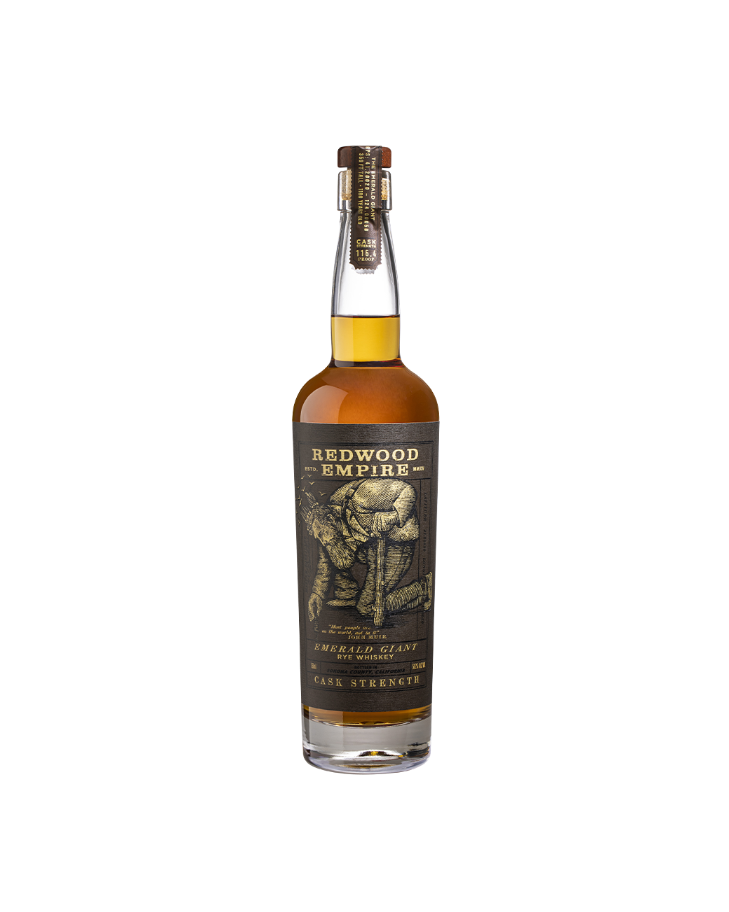 Redwood Empire Emerald Giant Rye Whiskey 750ml