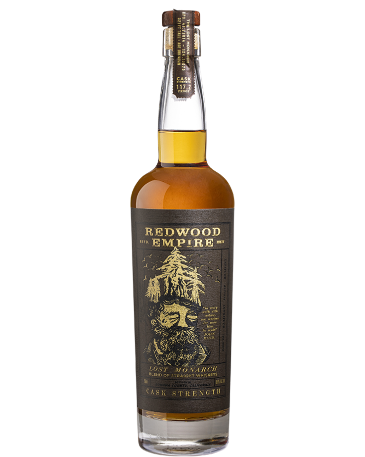 Redwood Empire Lost Monarch Cask Strength Blended Straight Whiskey 750ml